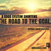 SYSTEM THE ROAD TO THE GOAL.