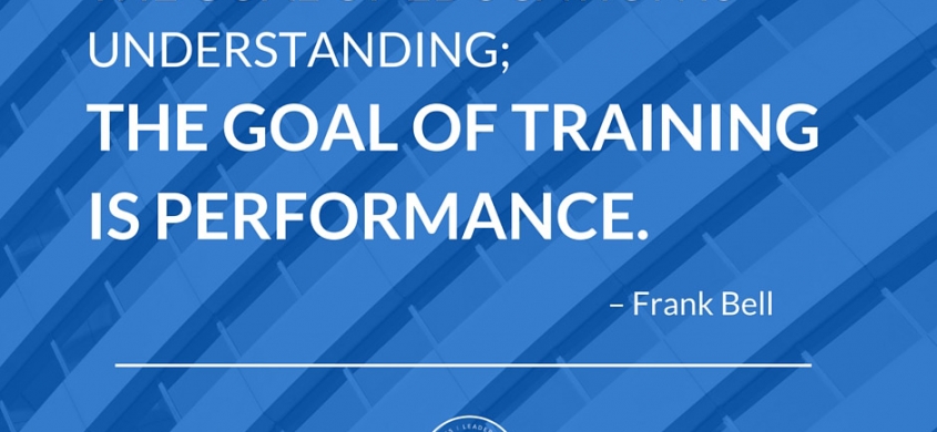 The Goal Of Training