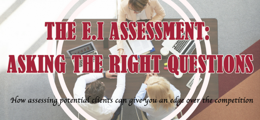 The E.I Assessment Asking the Right Questions copy